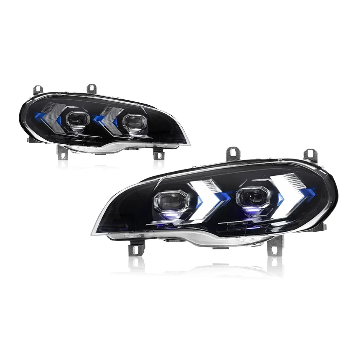 

Car Lights For BMW X5 E70 Headlight 2007-2013 LED Projector Head Lamp Daytime Running Light Automotive Accessories