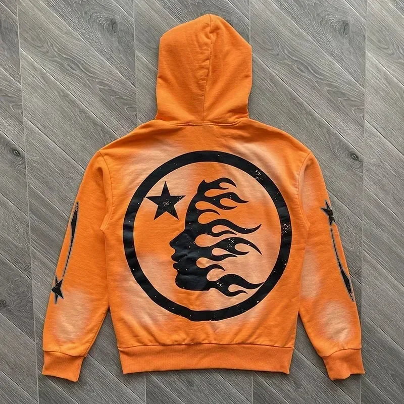 Hellstar  Fire Orange Hoodie