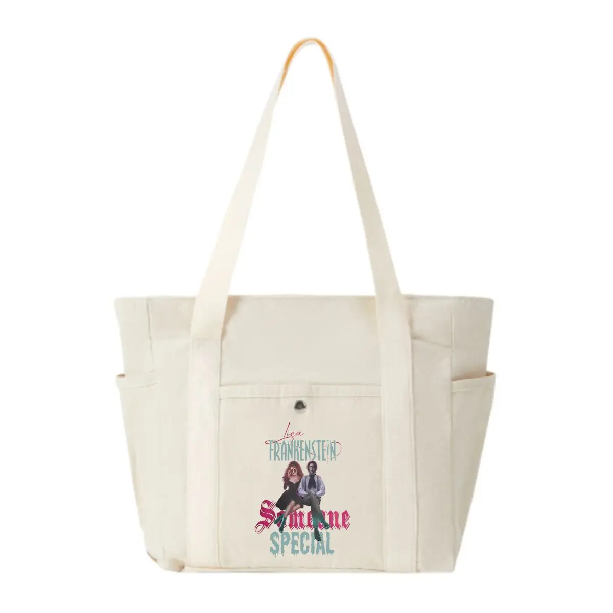 

Lisa Frankenstein Movie Design Art Women's Fashion Shoulder Bag Class Large Capacity Student Tote Bag