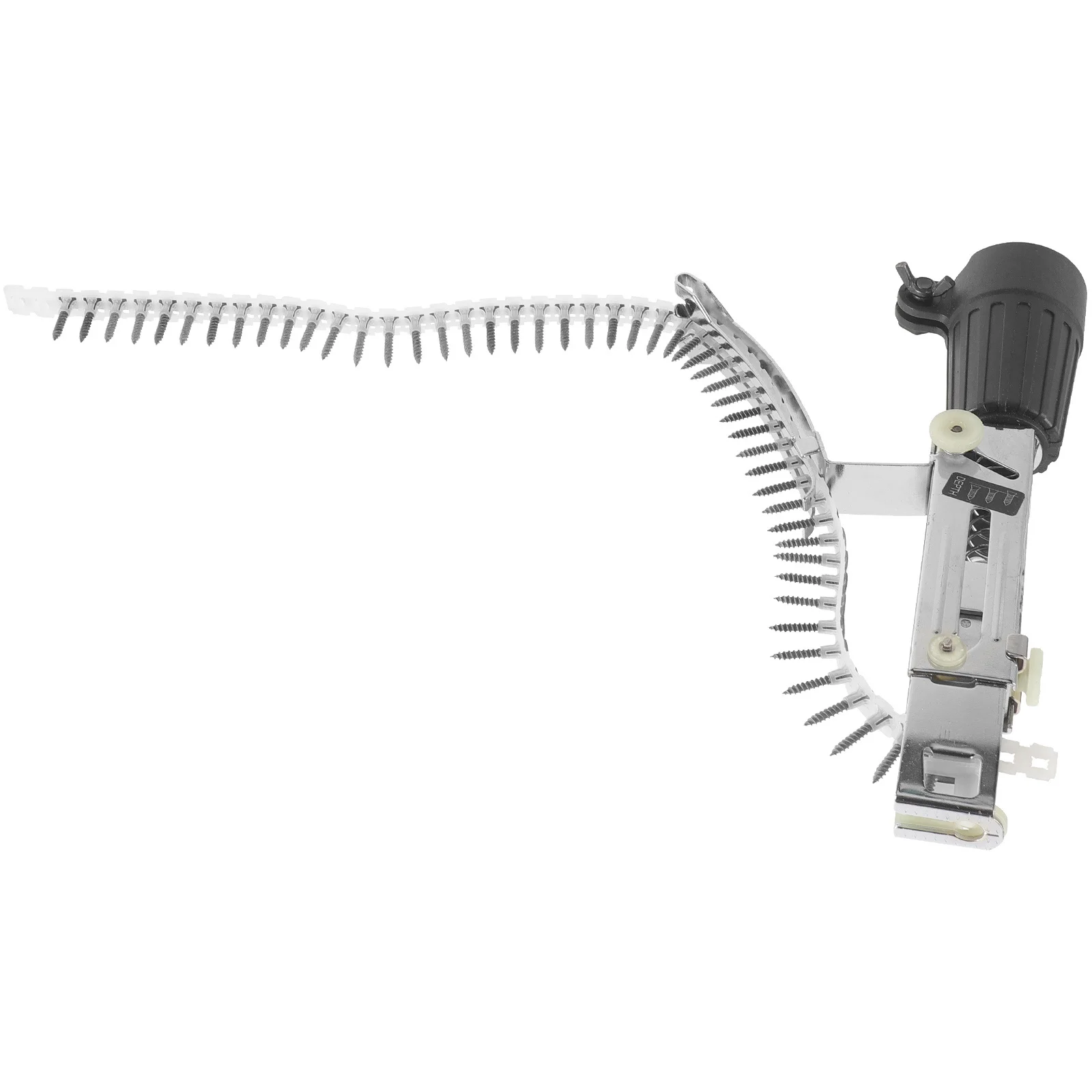 Automatic Chain Nail Machine Adapter for Electric Drill Woodworking Tool Convert to Cordless Machine Stainless Steel