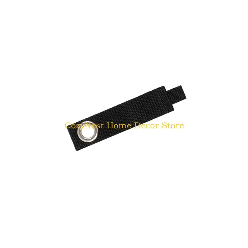 92MF Cable Band Wrap with Reinforced Metal End Reusable Fastener for Cords Hoses Tubing Gear and Home Storage Tasks