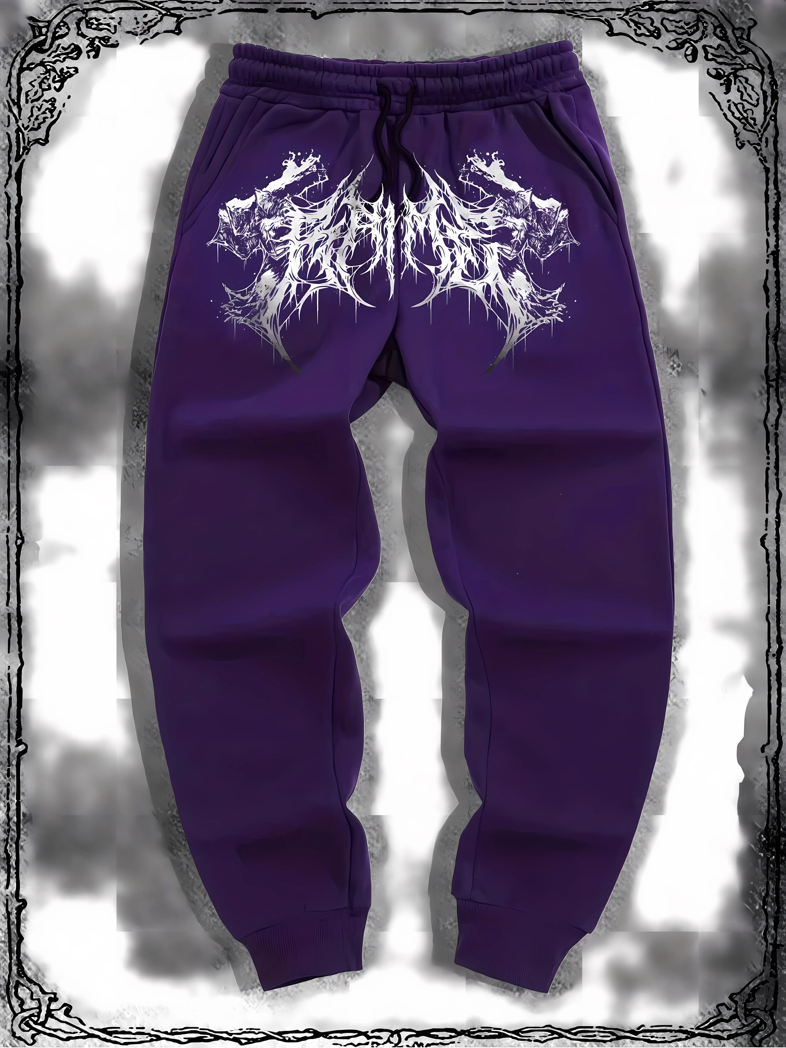

The new 3D Gothic dark-patterned men's casual and comfortable jogging sport pants for the autumn of 2025