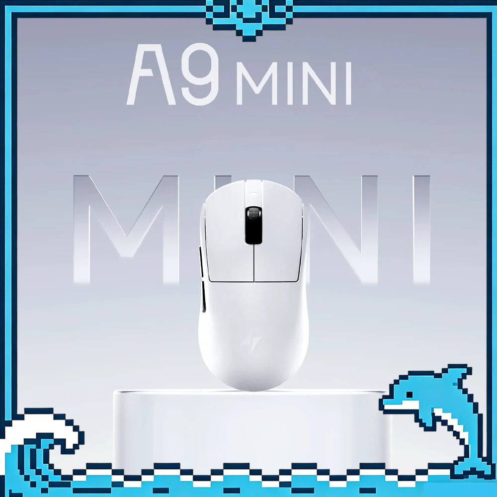 

ATK A9 Mini Plus Mouse Dual Mode 8000Hz Wireless Gaming Mice Paw3955 Master Nordic 54L15 39grams Lightweight Mice PC Accessories