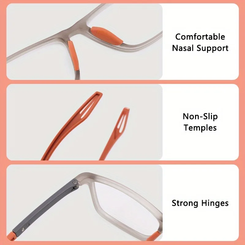 8-pay Value Pack of Reading Glasses Fashionable Two-tone Glasses for Men and Women Magnifying Glasses image 4