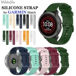 40PCS Silicone Strap for Garmin Venu 3 2s SQ2 Forerunner 165 265 255 245 158 55 Vivoactive 5/4/4s Smartwatch Bracelet Watch Band