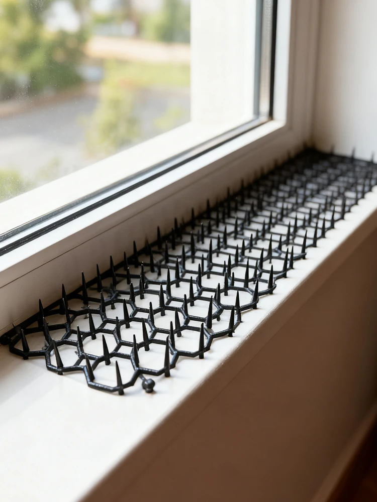12-pack Kat Afschrikmiddel Mat Scat Mat Spikes Planten Binnenmeubilair Buiten Tuinhek Huisdier Repellent Barrière Katten Repeller Hond - afbeelding 2