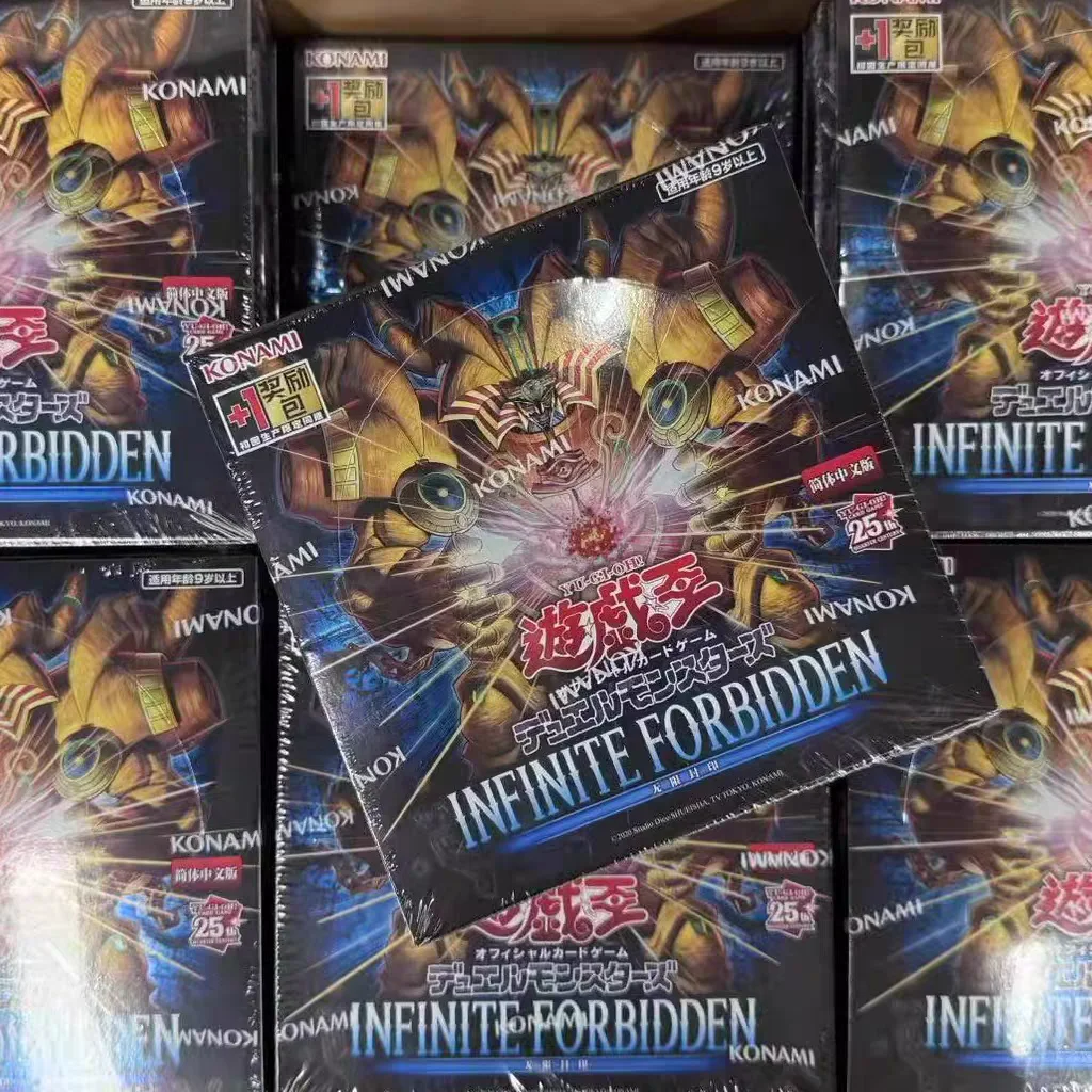 

Japanese Original YuGiOh Card Game Collection Duel Structure Deck:1205 Infinite FORBIDEN Supplemental Pack Rare Yu Gi Oh Board