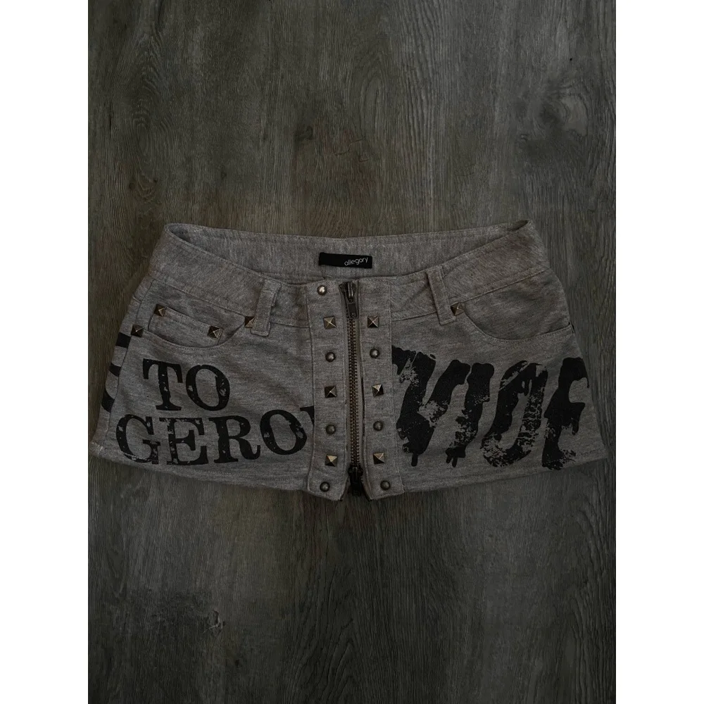 Gothic street style women's low waist rivet cross shorts made of old letter printed zipper breasted hot pants for spice girls.