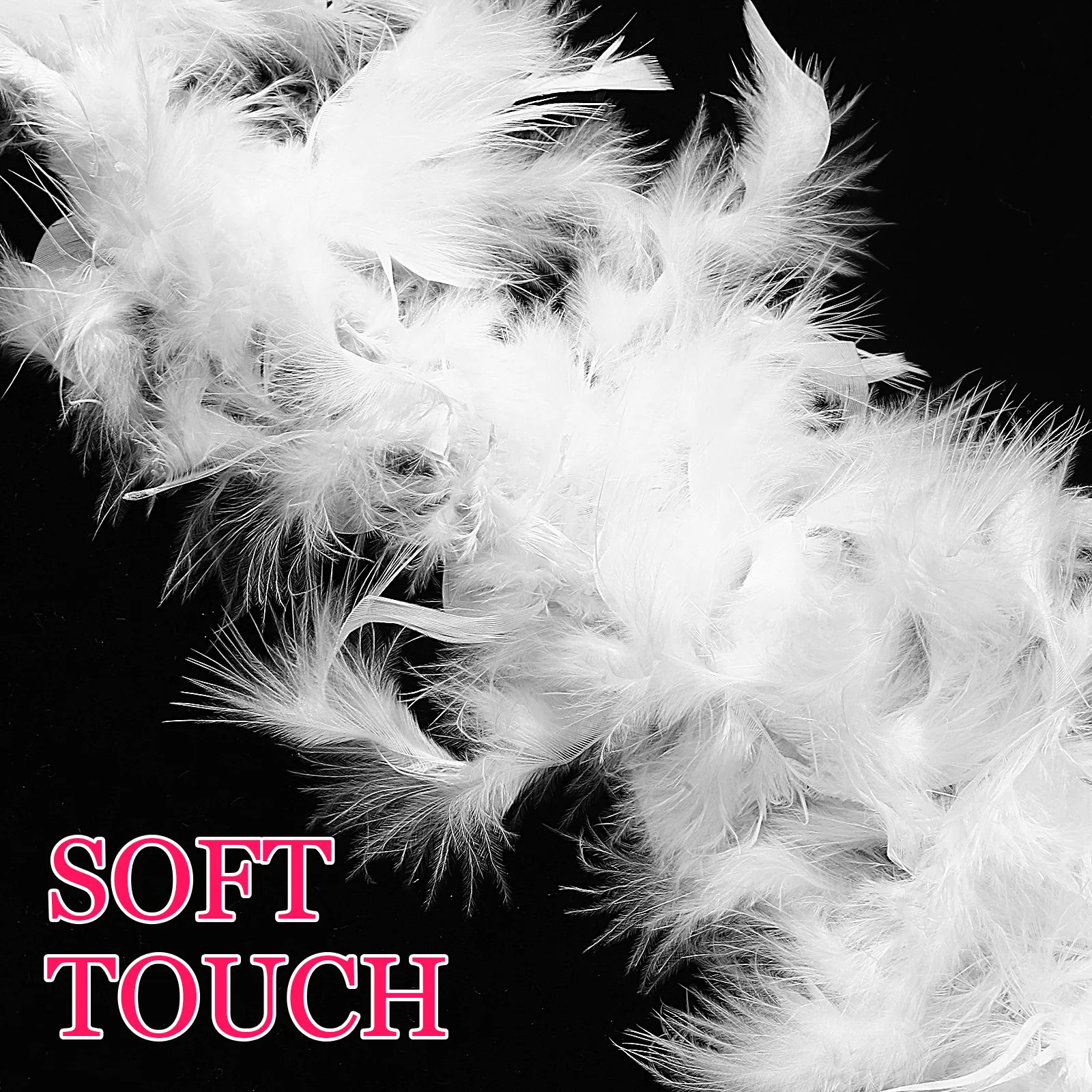 

Белый шарф-боа: Элегантный и шикарный аксессуар для вечеринок, свадеб, Хэллоуина, костюмов в стиле 1920-х годов, украшение для образа флеппер.