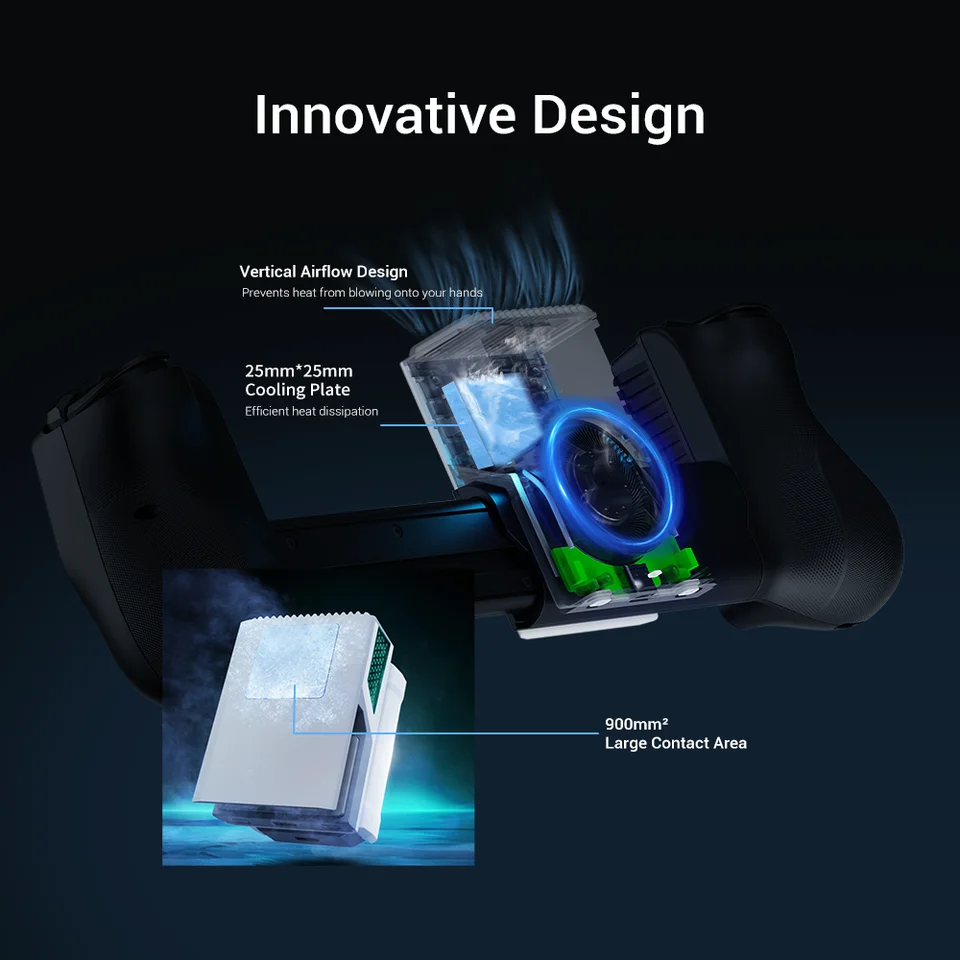 New GameSir FX5 Lite Wired Phone Controller Cooler for X5 series