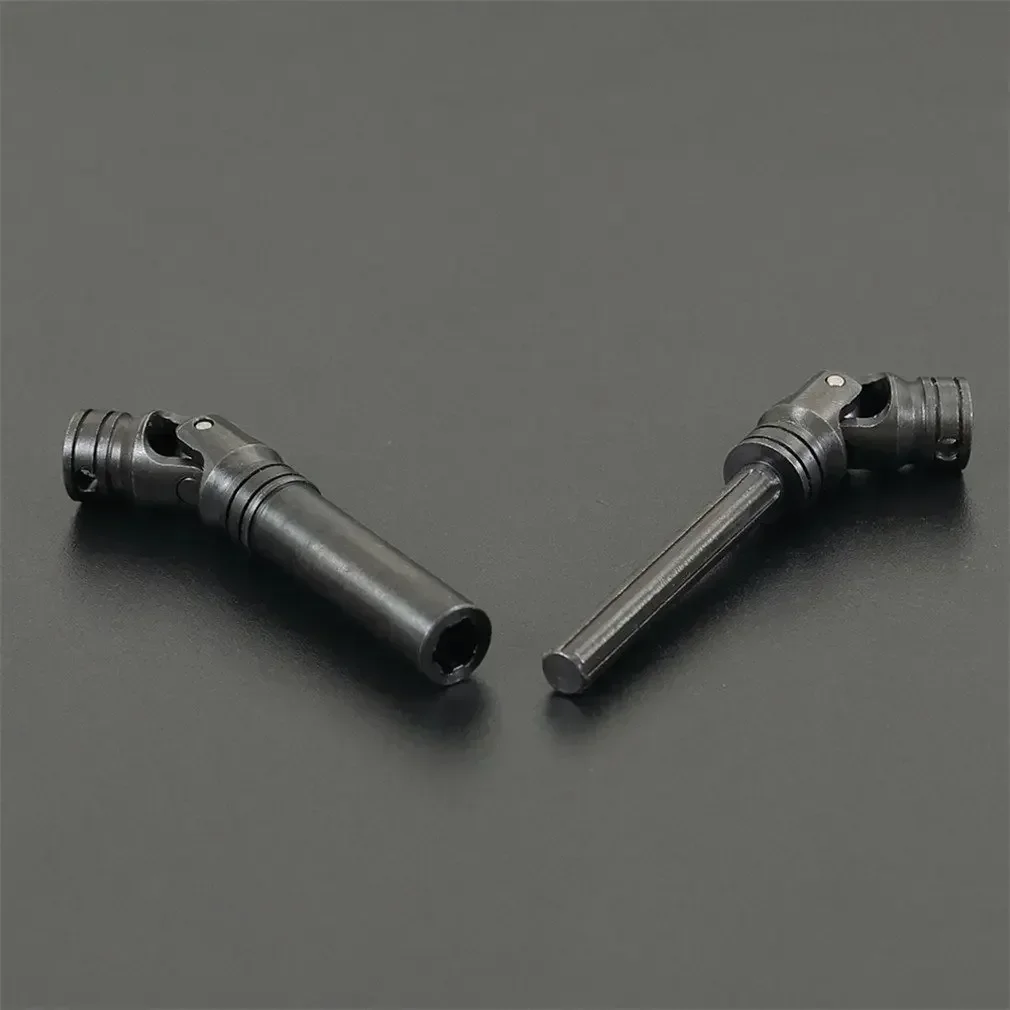 2PCS Metal Splined Drive Shaft 107-159mm for 1/10 RC Crawler 313mm Wheelbase Axial SCX10 SCX10 II Parts Accessories