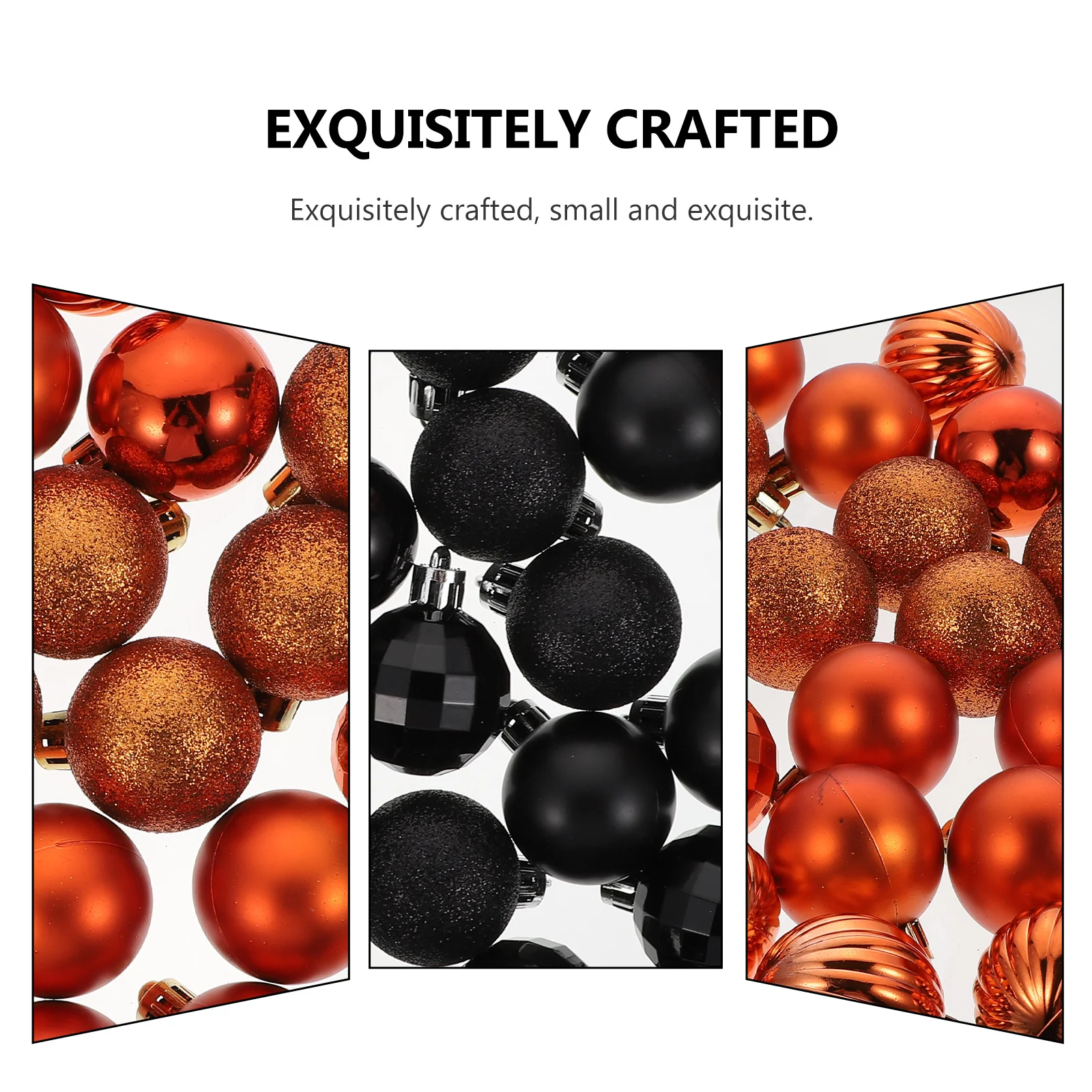 

68pcs Christmas Ball Decorations Assorted Hanging Tree Ornaments Outdoor Plastic Bright Color High Quality Pendant Gift