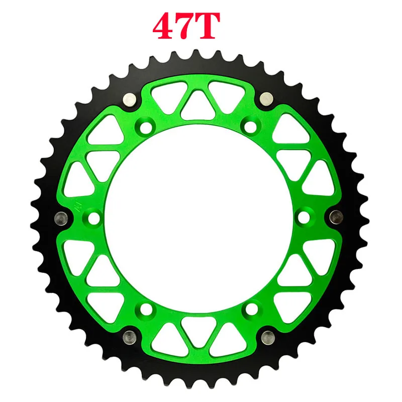 AHL Motorcycle 45T - 52T Rear Sprocket For KAWASAKI KX450F KX250F KX125 KLX250 KX250 KDX250 KLX300R KXF450 KXF250 KX KXF 250 125