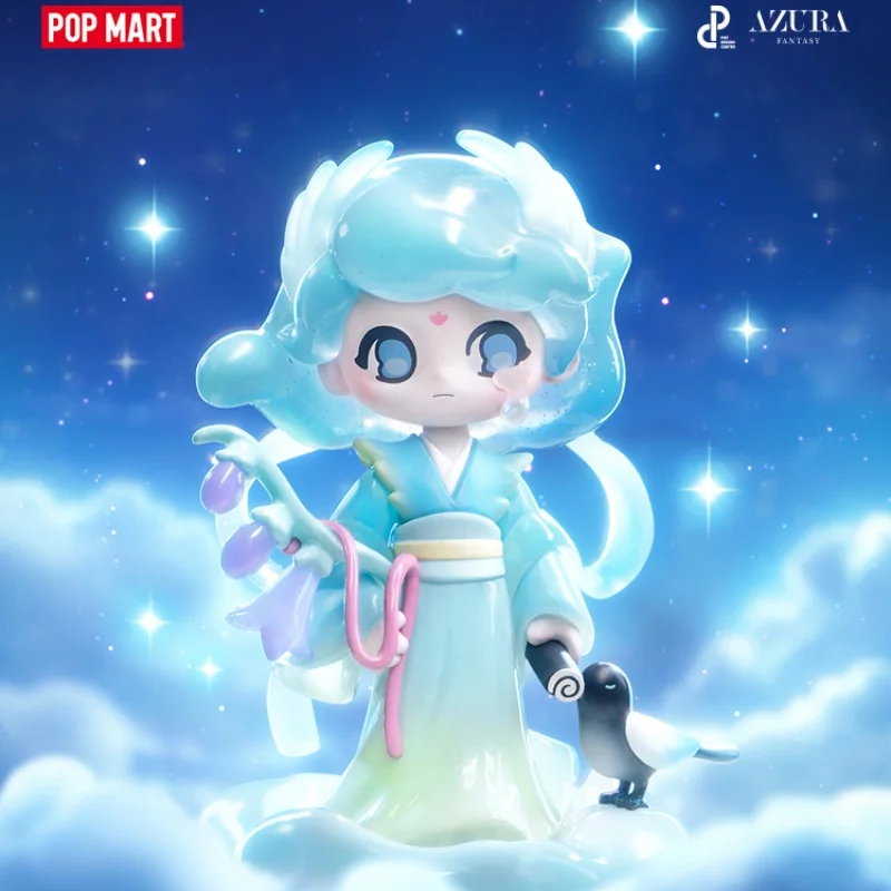 Genuine New Action Azura Spirit Magpie Action Figurine Limited Edition Hang Tag Model Cute Pvc Collection Model Statue Toy Gift