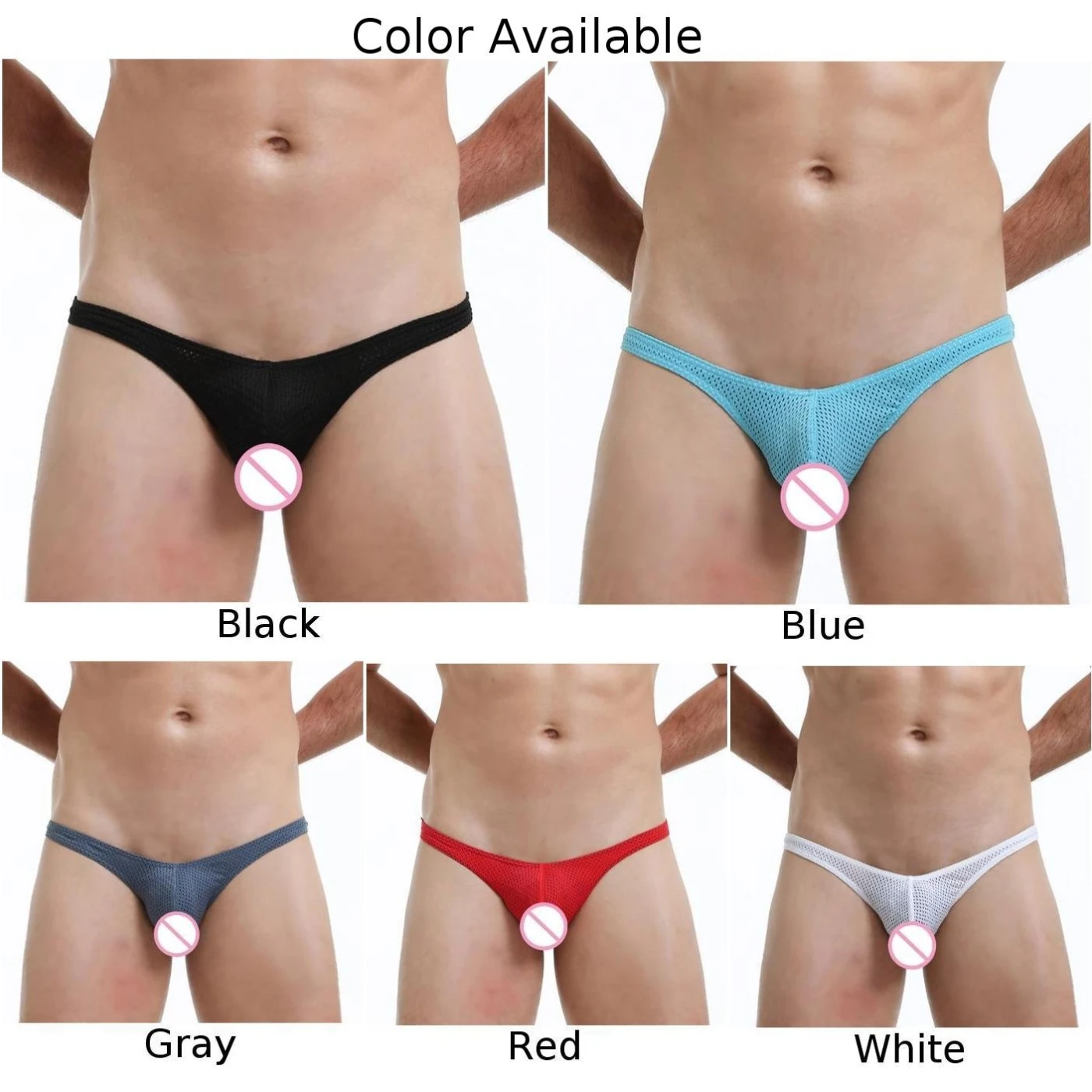 Сексуальные мужские стринги с выпуклым чехлом, стринги с низкой посадкой, супер мини-бикини, эластичное дышащее нижнее белье, эротические трусики