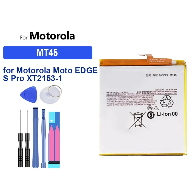 Portable Battery LR50 MT45 LZ50 4500mAh-5000mAh For Motorola moto Edge S Pro XT2153-1 XT2063-3 G100 XT2125 XT2125-4