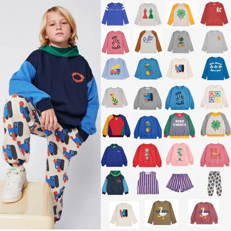 

In stock,2025 new pullover sweater embroidered jacquard top baby corduroy wide-leg wide-leg trousers