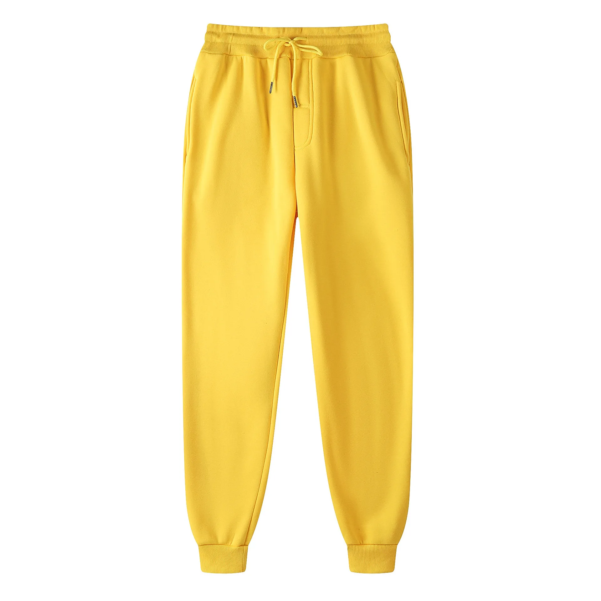 Calça comprida casual feminina e masculina, sweatpant de corrida masculina, calça lápis corrida, estilo Harajuku, marca