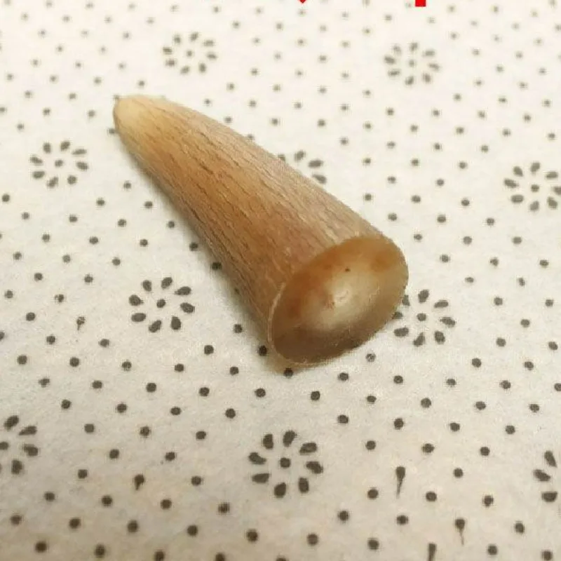 Solid White Yak Horn Raw Material Knife Handle Carving Cow Horn Tip Raw Material Statue Sculpture Home Decor Gothic Decor