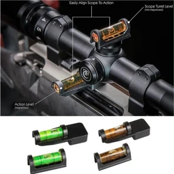 Níveis Tactical Magnetic Scope Bubble, Manutenção de montagem, Nivelando bolha para caça Riflescope