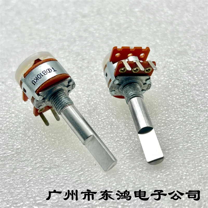 1 PCS Japan RK163 single B10K B10K shaft length 32mm rotation 20 positioning