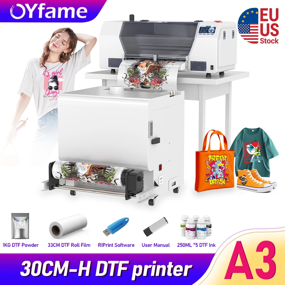 A3 DTF Printer for Epson XP600 T Shirt Printing
