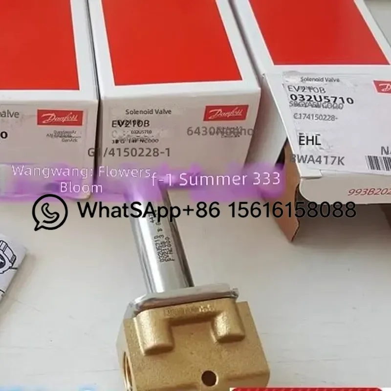 Danfoss Solenoid Valve Body EV210B 3BG14F NC000 032U5710 Original Replacement Part for Industrial Automation Control System