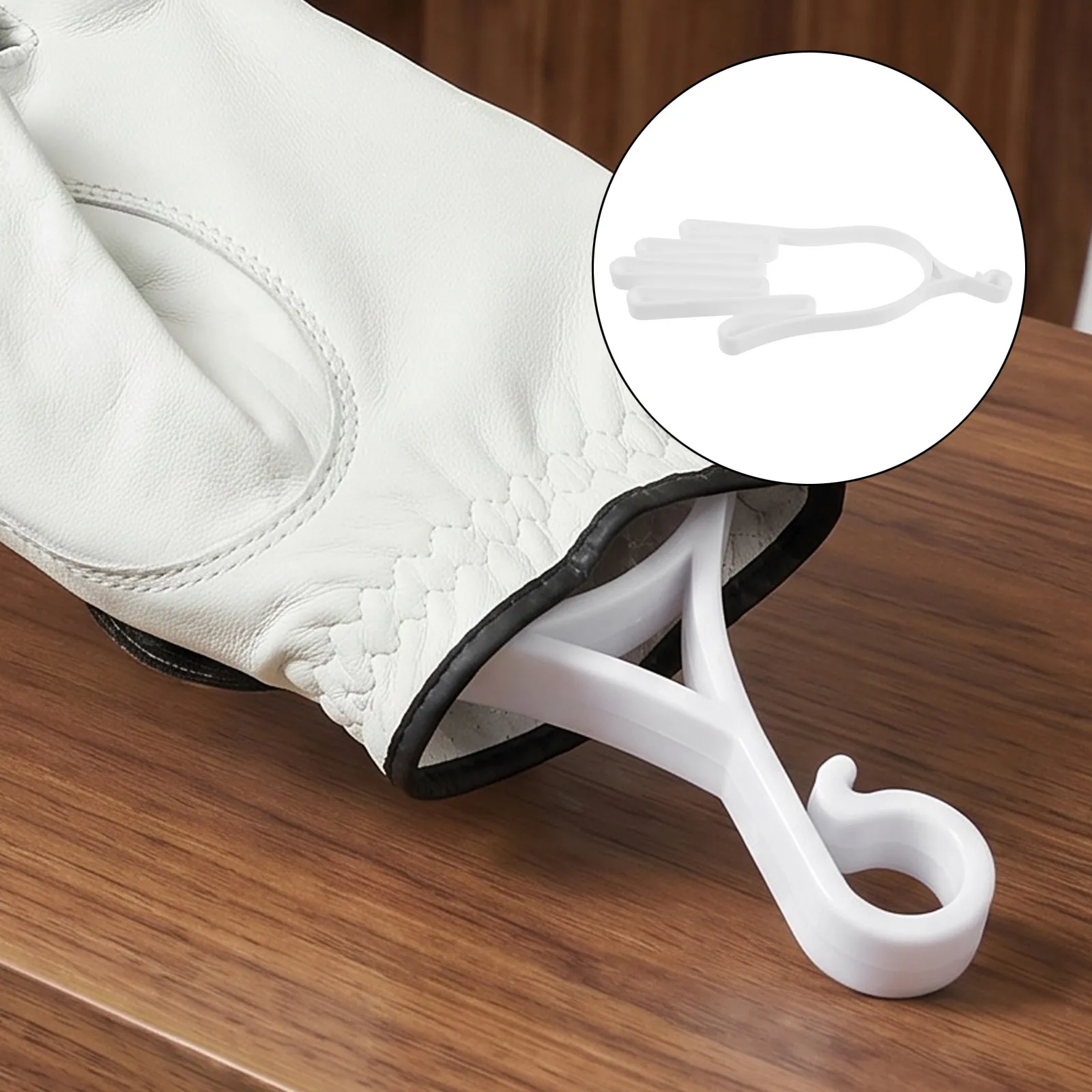4Pcs Golf Glove Hanger – Ventilated Drying Rack, Anti-Wrinkle Support Holder for Men & Women Golfers