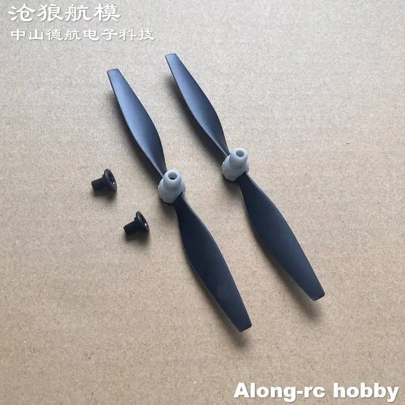 2pcs 130mm 2 blades Propeller with spinner  for RC Airplane Plane Spare Part Volantexrc 400mm Wingspan 76109 4ch T-28 Trojan