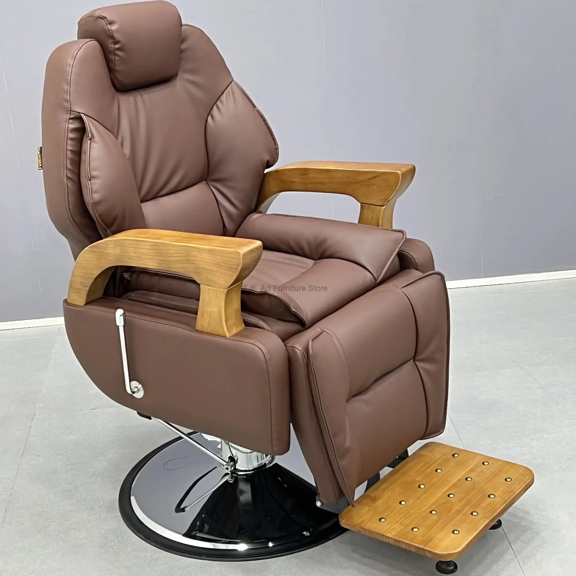 

Cheap Barber Hydraulic Chair Beauty Salon Professional Aesthetic Chair Work Stool Taburetes De Bar Barbershop Furniture