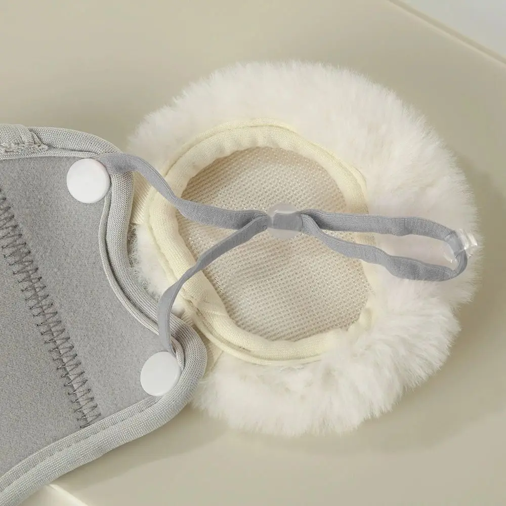 يندبروف 2in1 غطاء للأذنين قناع الغبار واقية تنفس دراجة نارية الوجه درع بسيط سميكة الأذن حماية قناع الوجه ركوب الخيل