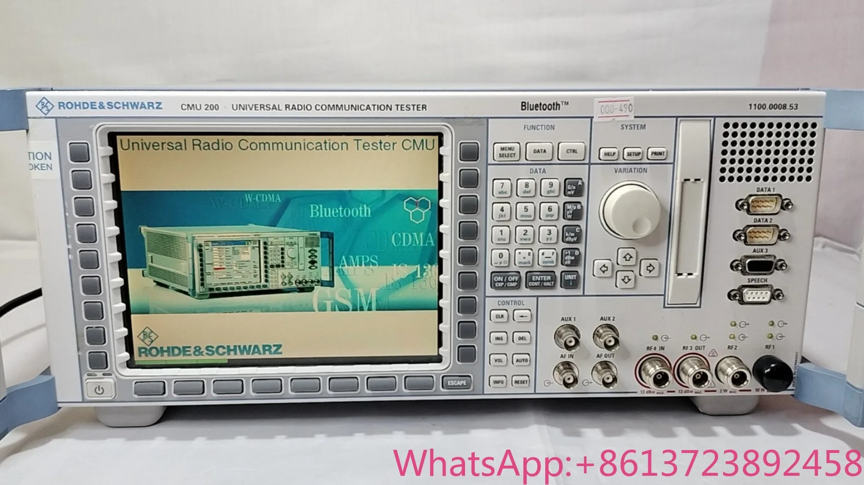 

Универсальный тестер радиосвязи Rohde & Schwarz CMU 200 1100.0008.53 100105 # МОКУ
