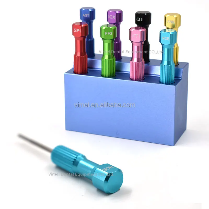 

Universal 8PC/Set Dental Implant Screwdrivers Kit Prosthetic Implant System Dental Tools Set for Oral Surgery