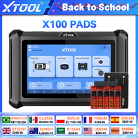 2025 XTOOL X100 PADS V2.0 Car Key Programmer IMMO Programming All Key Lost All System Diagnostic Tools 32 Reset Fcuntions