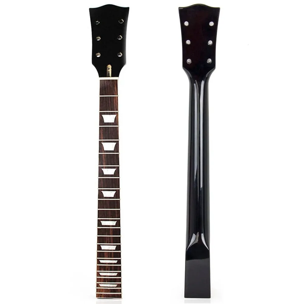 22 grade maple electric guitar handle, neck, rose wood fingerboard Les Paul LP (black)