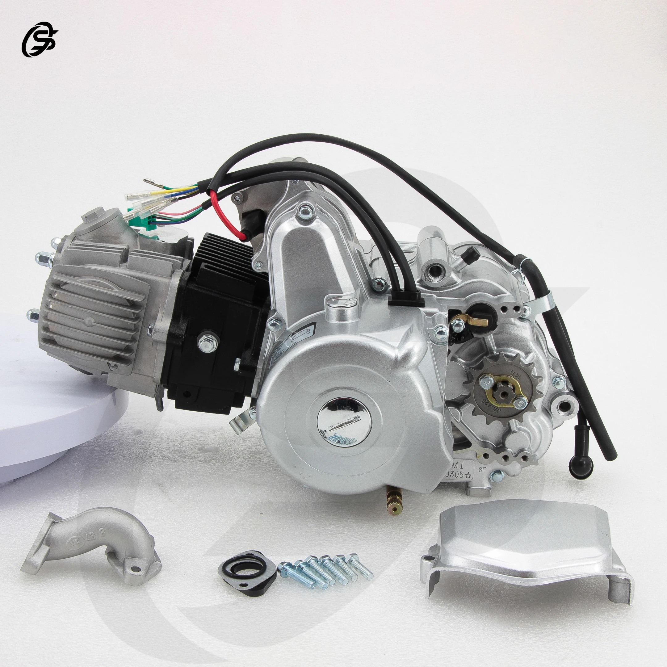 Four Quad All Terrain Vehicle Engine 110CC Engine ATV Engine 3+1 Reverse Gear Engine Horizontal Engine