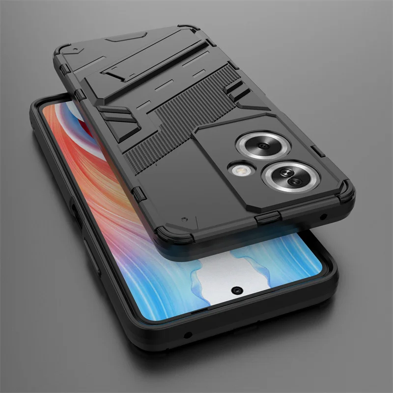 For Oppo A79 5G Case Shockproof Armor Silicone Bumper Phone Case for Orro Appo A 79 79A OppoA79 5G CPH2553 Magnetic Stand Cover