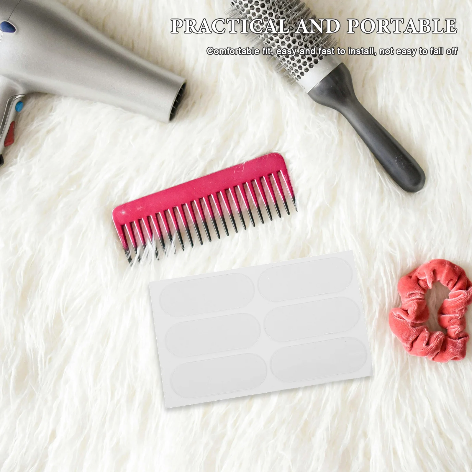 

5 Sheets Clear Lift Patches Corrector Invisible Adhesive Support Stickers Lifter Tapes For Small Correction Daily Wear