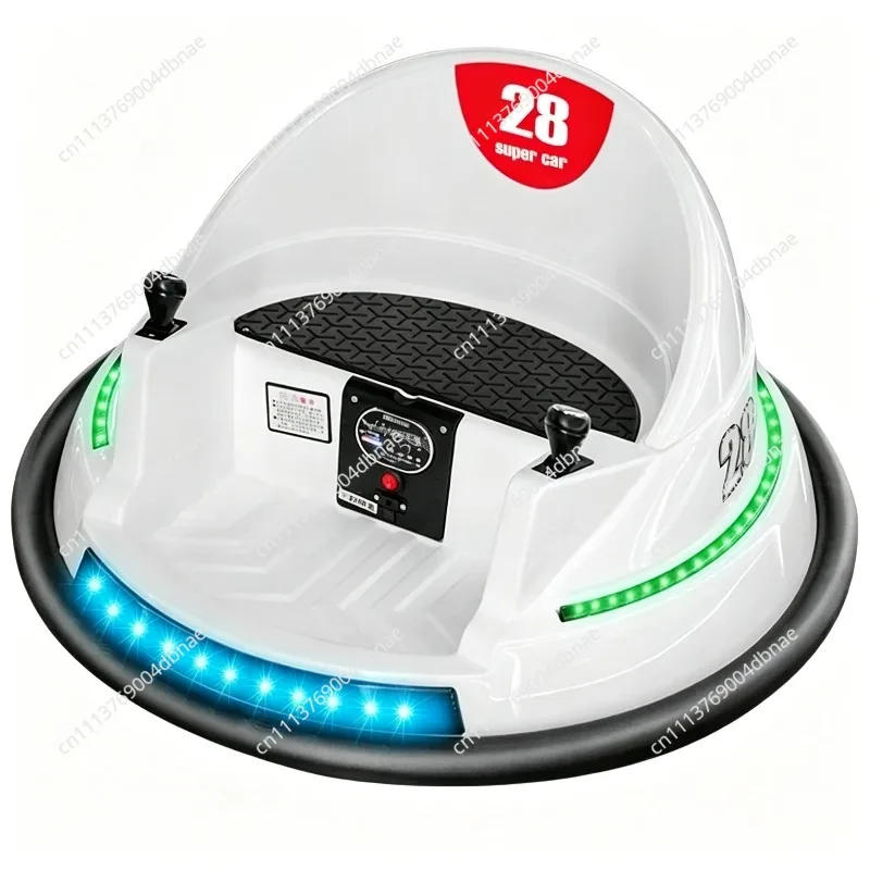 Blue Red White Yellow Ride on Electric Bumper Car for Kids Toddlers Toy Electric 360 Spin Zone Bumper Kids Bumper Car