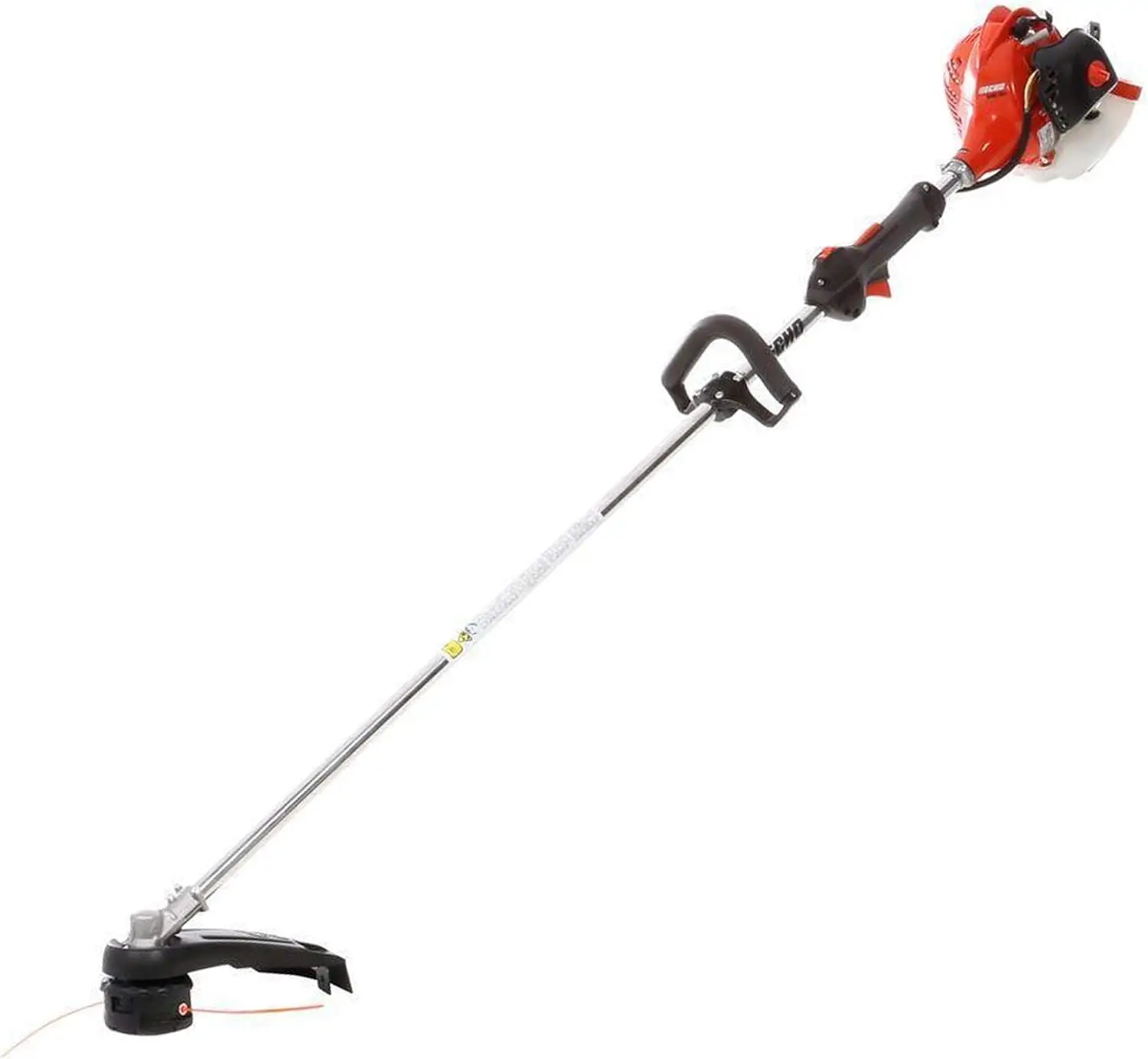 21.2CC, 17 In. Cut Width，Yard trimmer works with several attachments for a variety of jobs，Lawn trimmer has ergonomic