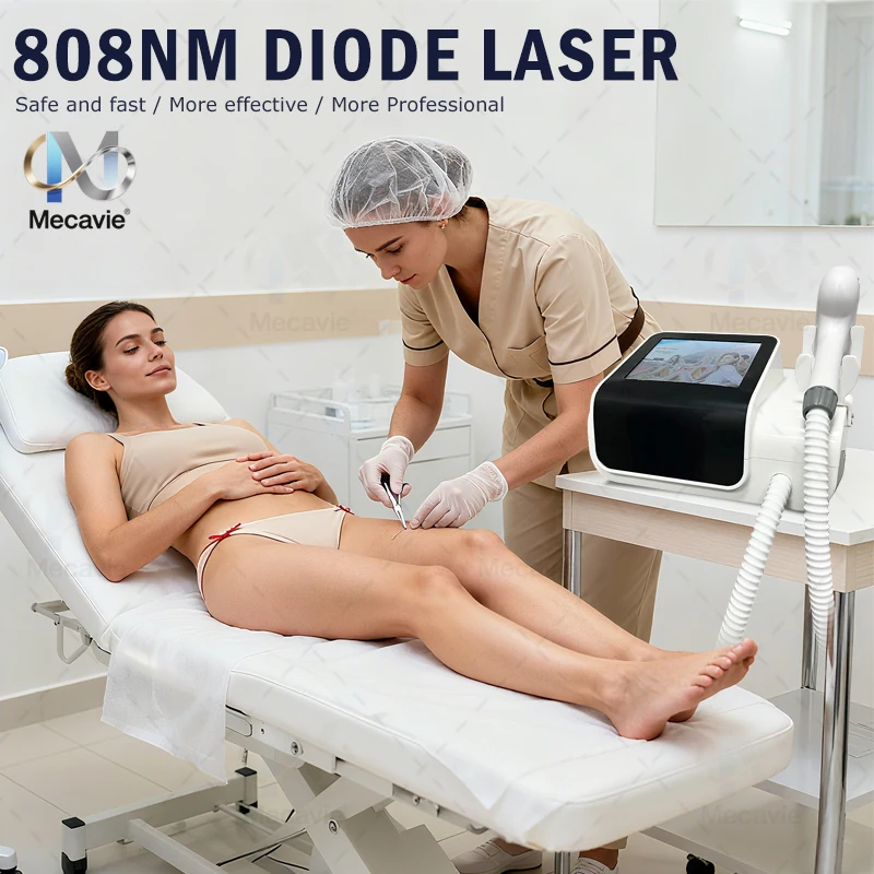 أحدث جهاز إزالة الشعر بالليزر ديود صغير إزالة الشعر غير مؤلم نقطة التجميد تحقق إزالة الشعر في مكانك الخاص 2026 #6