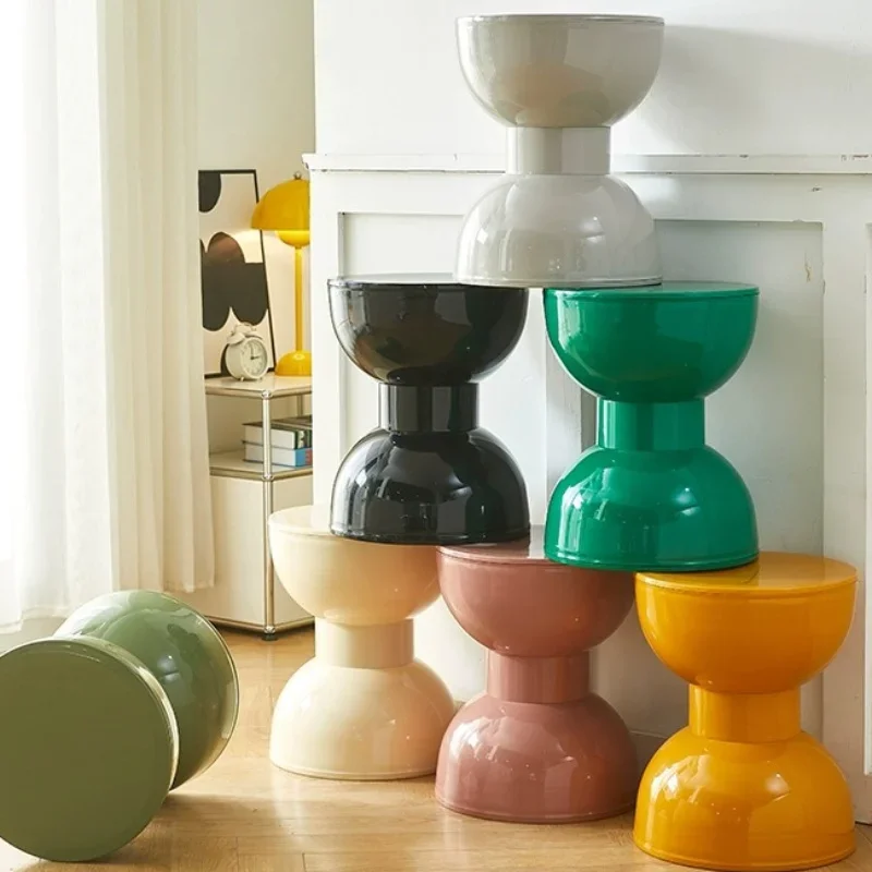 مقعد تغيير الأحذية المبتكر - تصميم على شكل فيونكة، مقعد منخفض للأريكة لغرفة المعيشة، والأريكة، والممر #2