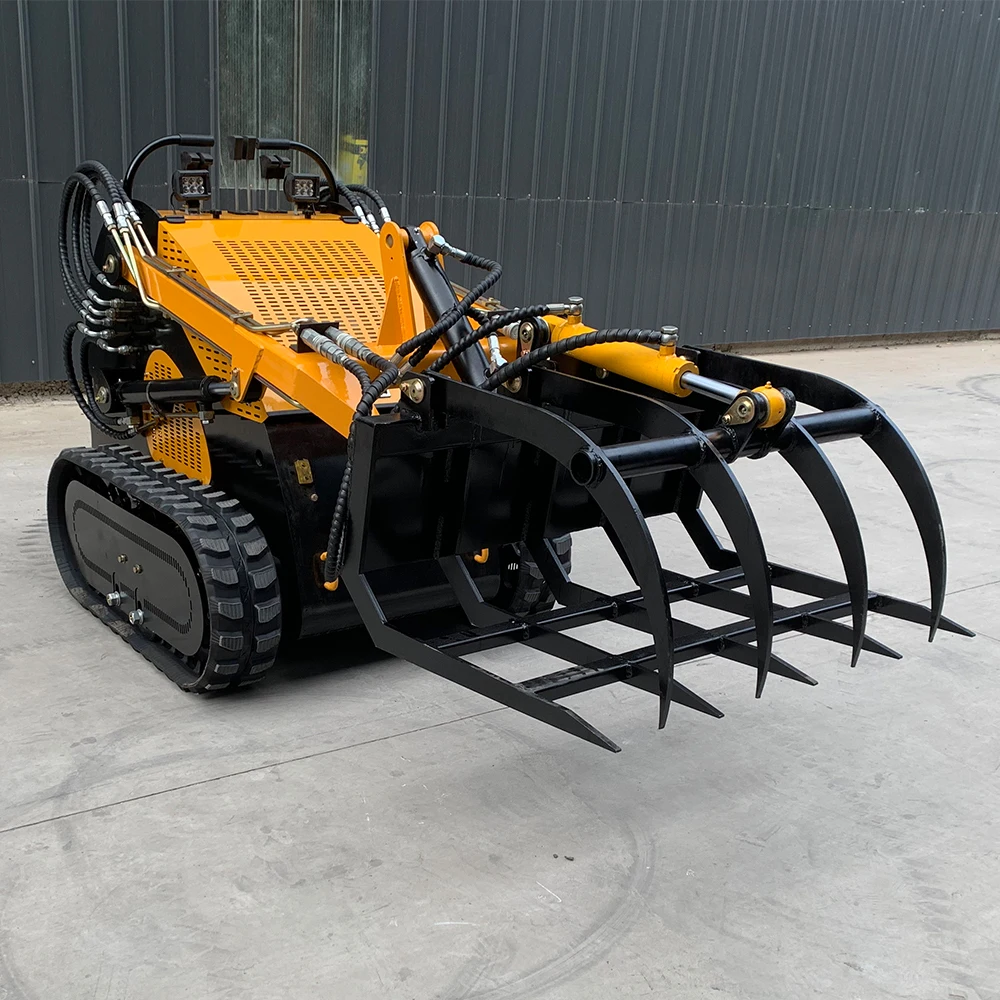 Factory Price Small Skid Steer Loader Imported Engine Skid Steer Loader with Different Attachments