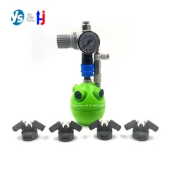 New Portable Industrial Ultrasonic Humidifier High Efficiency Low Pressure Dry Mist Nozzle Dual Fluid Type Workshop Atomizer