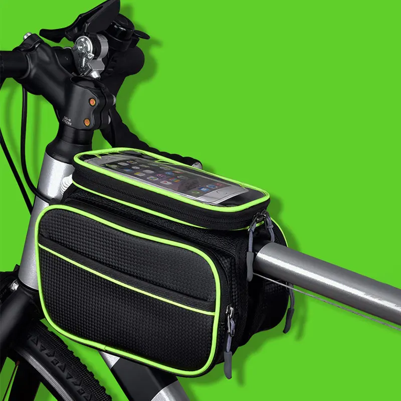 Bicycle Bags Large Capacity Waterproof Mountain Bike Saddle Rack Trunk Front Beam Bag Multifunctional Carrier Cycle Accessories