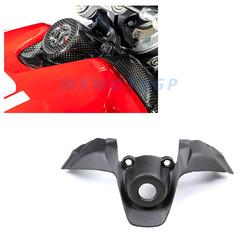 

For Ducati Streetfighter V2 2021 2022 Motorcycle Modified 3K Carbon Fiber Key Ignition Cover Fairing