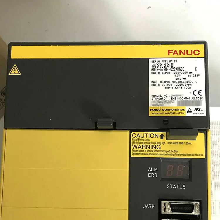 A06B-6220 6222-H022 H026 H030 H002 FANUC Spindle Drive