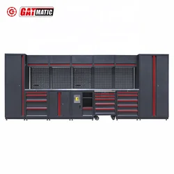 GATtravaillait c-Armoire de garage professionnelle, système de rangement multifonctionnel pour les réparations, les loisirs et les projets de bricolage