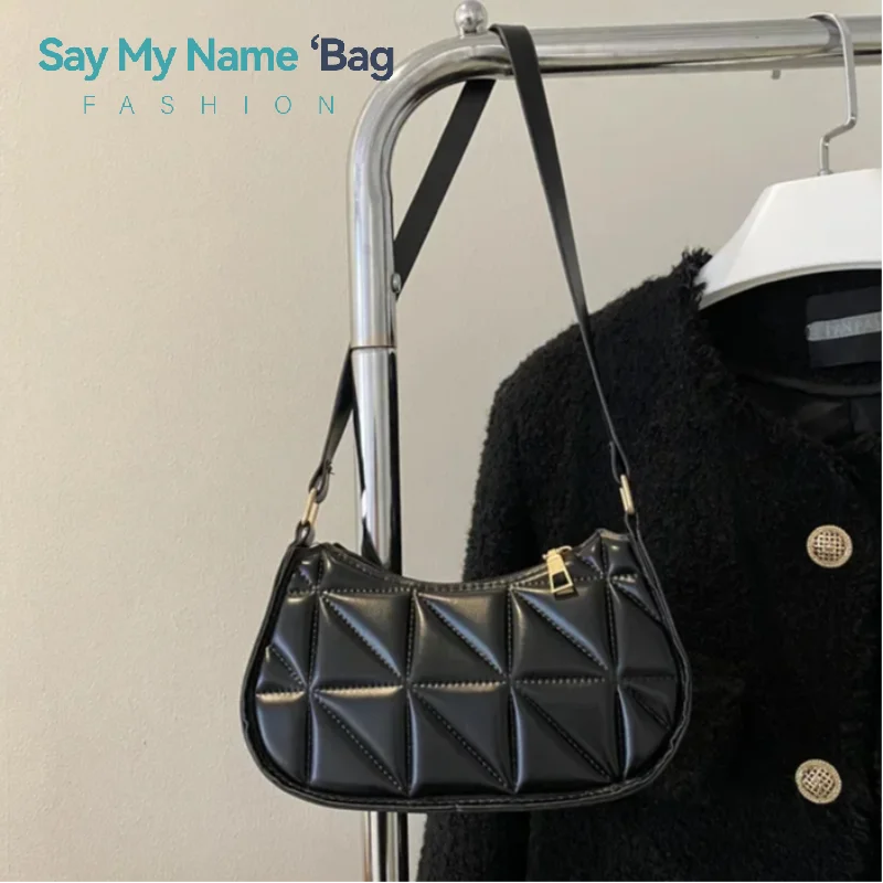 

Сплошной цвет, повседневная женская сумка на плечо с нишевым ретро-дизайном, модная и модная кожаная сумка через плечо, новинка