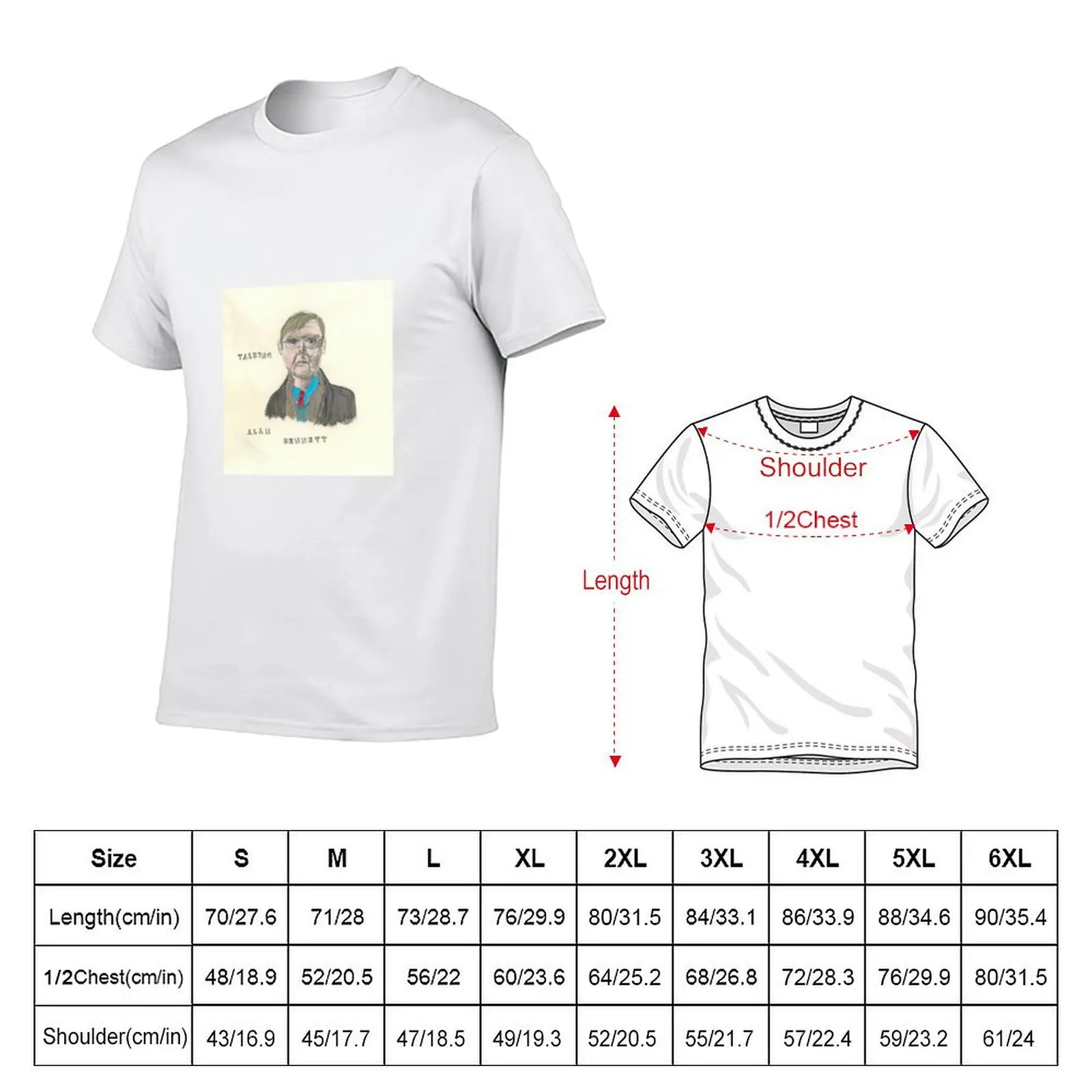 Alan Bennett - Bob Art Models T-Shirt Louboutins plus size clothes black t shirts for men